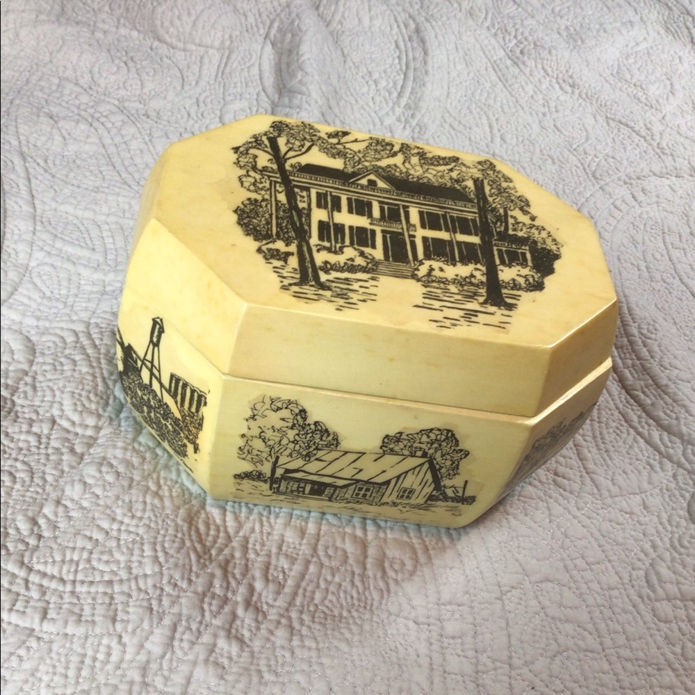 Decorative Wooden Box EUC